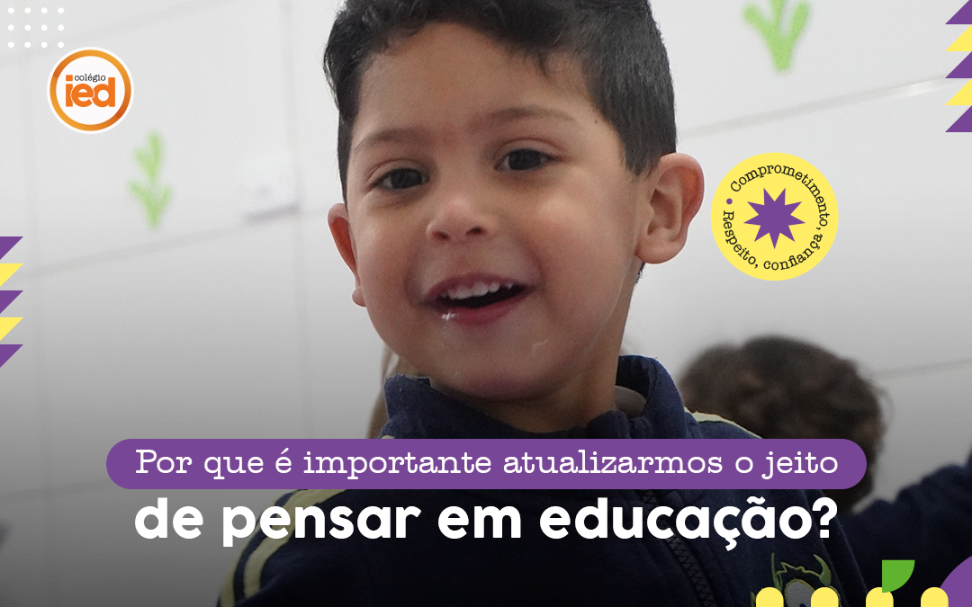 Em um mundo em constante evolução, a educação também precisa acompanhar o ritmo das mudanças. 📲 Ao atualizarmos a nossa forma de pensar sobre a educação, estamos preparando os alunos para os desafios e oportunidades que podem encontrar no caminho. Então, vamos falar sobre isso? Confira ao novo texto do blog! 📚💻 Matrículas abertas! 🧡 🍼 Berçário 👦 Educação Infantil ✏️ Ensino Fundamental 🎓 Ensino Médio 🕐 Integral 🎭 Atividades extracurriculares #colegioied #educacao #educacaoinfantil #escola #escolaparticular #bilingue #escolaintegral #bercario #ensinomedio #vestibular #enem #dicasdevestibular #bilinguismo